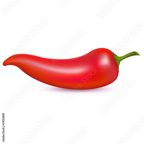 Vettoriale: Red Hot Chili Pepper Red Hot Chili Pepper
