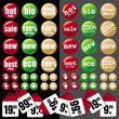 Sale, Bio, Price, Handmate buttons and labels