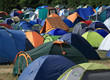 Camping sites with huge number of tents Camping sites with huge number of tents