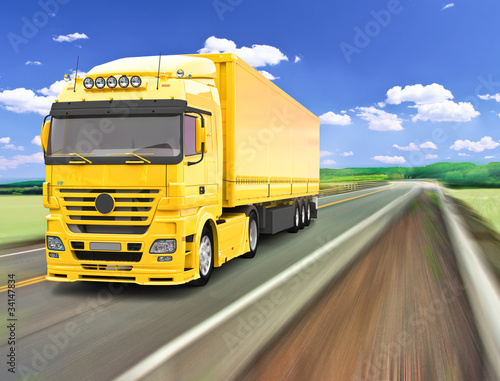 Illustration: Delivery truck Delivery truck