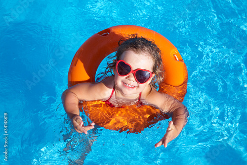 Photo: Child Swimming Child Swimming