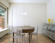 Modern dining-room interior.
