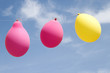 Photo: Luftballons an einer Schnur Luftballons an einer Schnur