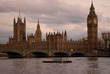 Big Ben at sunset London UK