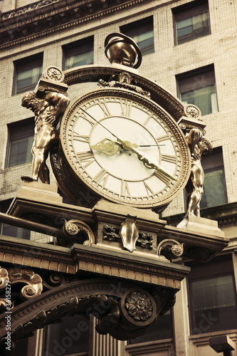 Photo: Old street clock in downtown Pittsburgh Old street clock in downtown Pittsburgh