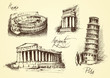 Italian architectural symbols