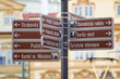 Foto: direction signs direction signs