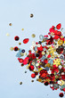 colourful sequins