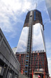Photo : Construction of World Trade Center tower