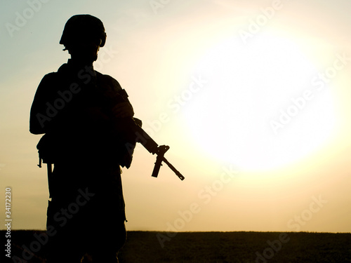 Photo: US soldier US soldier