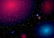 Space landscape rainbow Space landscape rainbow