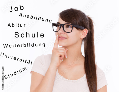 Foto: perspektive junge frau perspektive junge frau
