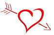 Love heart concept
