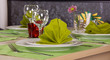 Photo: serving of table in a restaurant serving of table in a restaurant