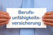 Berufsunfähigkeits- Versicherung