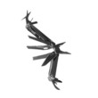 Multitool showing all the tools isolated on a white background Multitool showing all the tools isolated on a white background