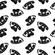 telephone retro seamless pattern telephone retro seamless pattern