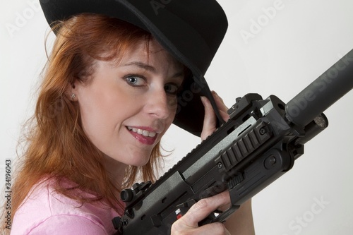 Photo: Little Lady Big Gun Little Lady Big Gun