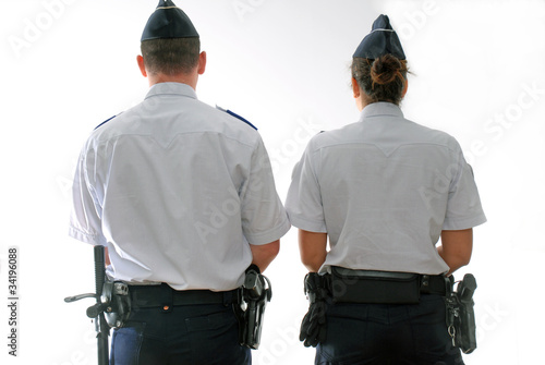 Photo: policier, policiere intervention CRS policier, policiere intervention CRS