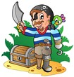 Young cartoon pirate 2