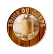 Panneau bois "soins du corps"