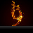 Illustration: Texteffekt Flammen 9 Texteffekt Flammen 9