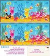 Find the differences visual puzzle - underwater scenes