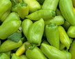 background with green papers