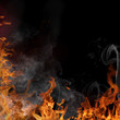 Fire flames