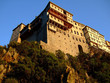 Sunset at Dionysiou monastery, Mount Athos
