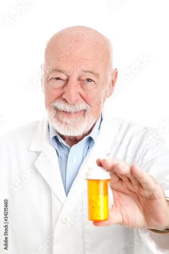 Photo: Pharmacist with Prescription Pharmacist with Prescription