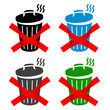 dumpster signs