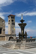 Ancient steeple at Rhodes island, Greece