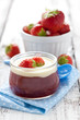 frische Fruchtgrütze