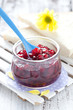 frische Preiselbeermarmelade