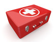 First aids. Medical Kit. 3d