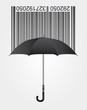 bar code and umbrella
