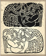 Ornament in style of the Maya