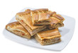 Plato con empanada.