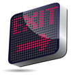 Vector: Exit arrow Exit arrow