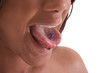 Photo: Tongue piercing Tongue piercing