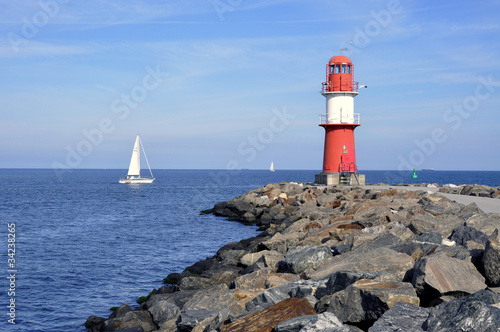 Foto: Warnemünde Leuchtturm Warnemünde Leuchtturm