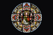 Segnender Jesus Christus Glasfenster Segnender Jesus Christus Glasfenster