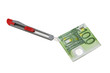 Geldschein, Messer