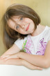 Portrait of a smiling girl Portrait of a smiling girl