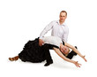 A pair of professional dancers