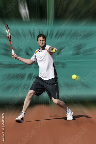 Foto: Tennisspieler Tennisspieler