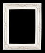 cadre blanc de style baroque