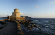 Torre Turca di Methoni al tramonto Torre Turca di Methoni al tramonto