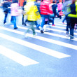 people on zebra crossing